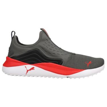 Imagem de PUMA Men's Pacer Future Slipon, Dark Shadow-Balck-H Risk Red, 9.5