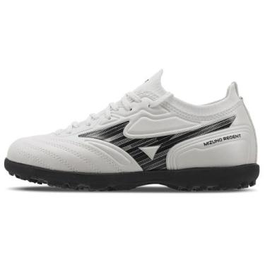 Imagem de Chuteira Society Mizuno Regent AS Junior, Branco, 33