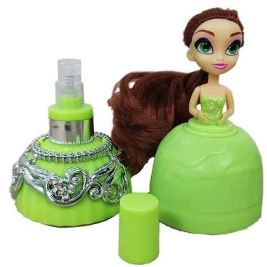 Imagem de Porta Perfume com Boneca Mini FUN F0213-7 Verde