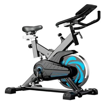 Imagem de Bicicleta Spinning Ergométrica Semi Profissional com Correia, 15 Níveis de Resistência, Flywheel 11kg, Banco Ajustável – Uso Residencial e Estúdios