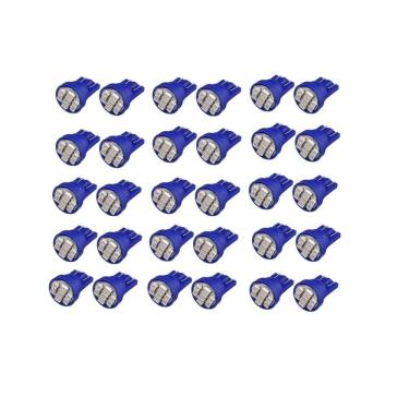 Imagem de Lâmpada Led Azul 8 Leds Smd T10 5W 1026 Automotiva