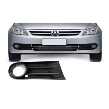 Imagem de Grade Moldura Milha Gol Saveiro Voyage G5 2009/. Com Furo