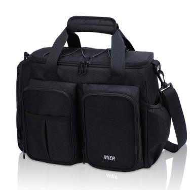 Imagem de Bolsa térmica isolada MIER Lunch Box para homens 20L preta