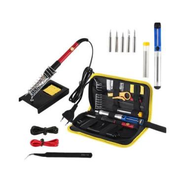 Imagem de Ferro De Solda Elétrico Ajustável De 60W Com Temperatura De 200-450 gr