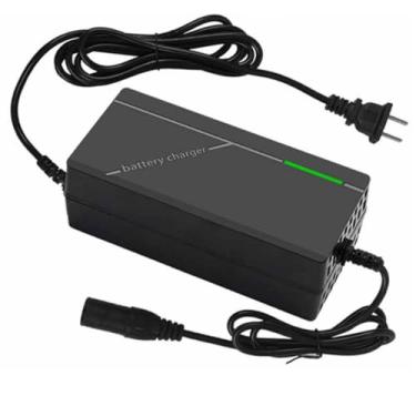 Imagem de Carregador de bateria de lítio de 84 V 3 A, adaptador de CA para baterias de iões de lítio de 72 V, pacote com tomada XLR de 3 pinos