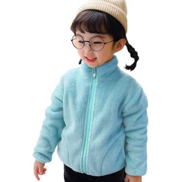 Imagem de Jaqueta Infantil Menina Urso Inverno Fleece Plush Inverno - anjo da ma