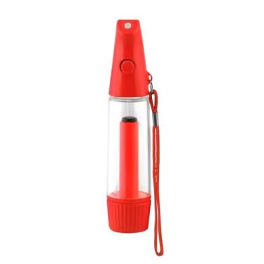 Imagem de KiBcsLic Spray de água portátil com alça de transporte, borrifador de água refrescante de 80 ml para esportes ao ar livre, Vermelho