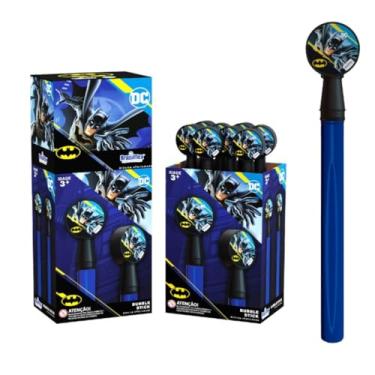 Imagem de Lança Bolha de Sabão Bubble Stick Personagens 130ml Bastão (Batman (1 Un))