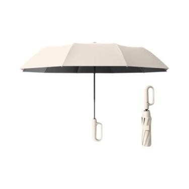 Imagem de Guarda-chuva Automático Grande Para Homens E Mulheres Com Fivela De An