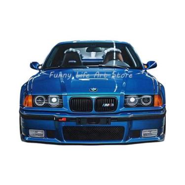 Imagem de Pôster De Corrida De Carro Esportivo De Luxo BMW M4 Em Tela Para Decor