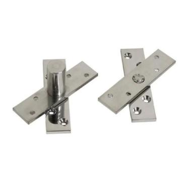 Imagem de Dobradiça Porta Pivotante Inox Pivô Reforçada Com Rolamento - Ideal