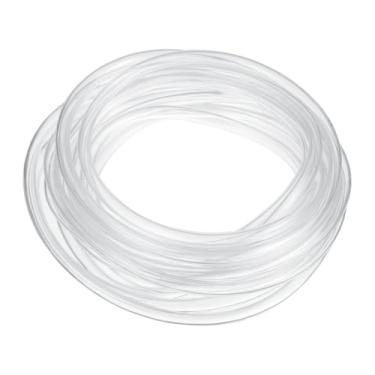 Imagem de YELARXI Mangueira de PVC transparente, tubo de água de plástico flexível, mangueira de vinil leve - adequado para (jardim/piscina/bomba/aquário/tanque de peixes), 0,2" (5 mm) ID e 0,28" (7 mm) OD e 10