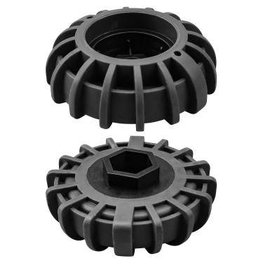 Imagem de MQLPXI Escova lateral de substituição R0838300 serve para Polaris Quattro P40 Sport In Ground Piscina Pressão lateral limpador automático de piscina, 2 peças