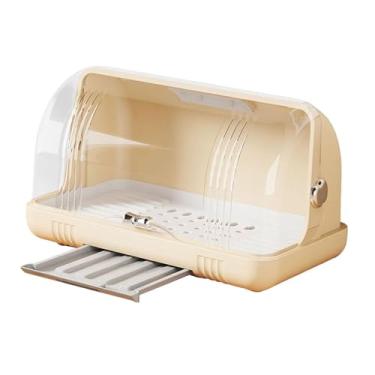 Imagem de Almencla Escorredor de garrafas de água com tampa, secador de simples, organizador portátil de louças para armário de cozinha e casa, Amarelo Claro