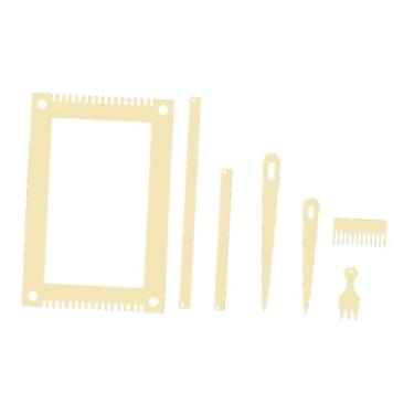 Imagem de Fancyes Kit de tear de madeira, ferramentas, artesanato criativo, presente, tricô manual, faça você mesmo, máquina de tear para iniciantes, mulheres e adultos