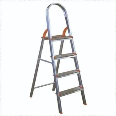 Imagem de Escada Doméstica Super Leve 4 Degraus Em Alumínio - Agata