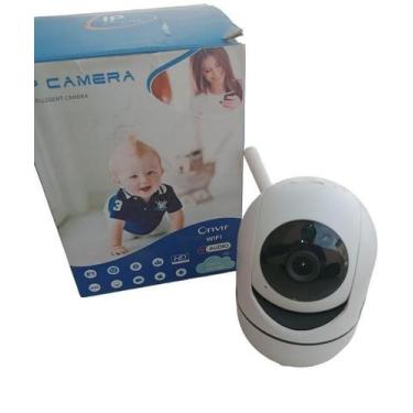 Imagem de Câmera De Segurança Câmera Baba Wifi Áudio Hd - Generica