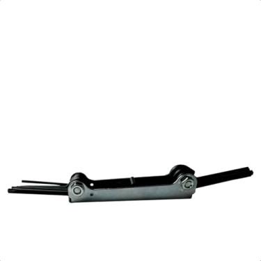 Imagem de Jogo de Chaves Torx Tipo Canivete – 8 Peças T9 a T40 em Aço com Acabamento Preto - Bestfer