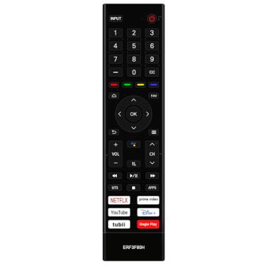 Imagem de Controle remoto de substituição ERF3F80H aplicável para Hisense 4K UHD LCD Android Smart TV 65A6G 70A6G 55A6G 55U6G 65U6G 43A6G 75A6G 50U6G 75U6G 50A6G 60A6G 43A68G 60A68G 65U68G 65U68G G 55U6 8G