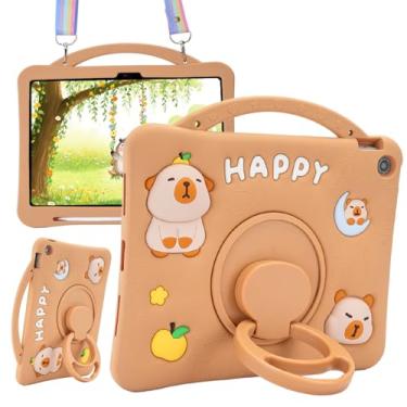Imagem de YOUSIDUN Capybara Capa infantil para Galaxy Tab A9 Plus 11 polegadas 2023
