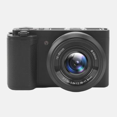 Imagem de Câmera Digital para Fotografia, Câmeras 5K 30FPS 64MP Com Zoom óptico de 5X Com Tela Giratória de 3,2 Polegadas e 270°, Câmera DSLR Com Foco Automático Sensor CMOS Integrado