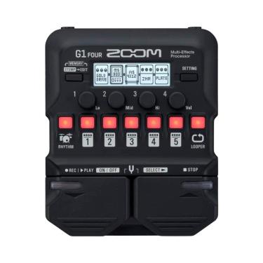 Imagem de Pedaleira Zoom G1 Four Multi Efeitos Para Guitarra