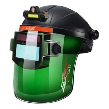 Imagem de Máscara capacete soldagem escurecimento automático c/ farol - Pool, Pa