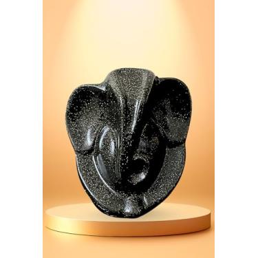 Imagem de Lord Ganesha Pyrite Idol – Natural Pyrite Statue for Wealth, Positive Energy, Spiritual Home Décor, Meditation & Gift