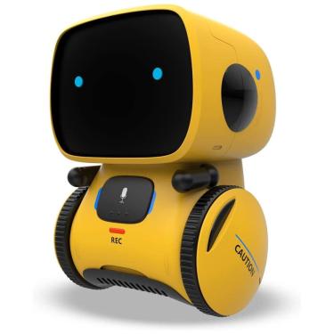 Imagem de Robô Interativo KaeKid para Crianças - Com Sensor de Toque, Controle por Voz e Reconhecimento de Fala, Cantando, Dançando e Repetindo