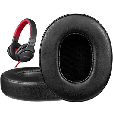 Imagem de SOULWIT Substituição Profissional de Almofadas de Ouvido para Sony MDR-ZX750 (ZX750BN/ZX750AP/ZX750DC) Fones de Ouvido, Almofadas de Orelha com Couro de Proteína Macio Atualizado