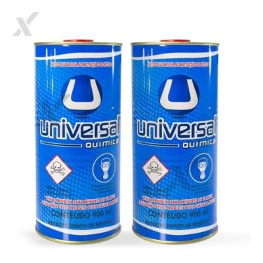Imagem de Kit 2 Cola Acrilico Policarbonato Universal Química 900ml Profissional