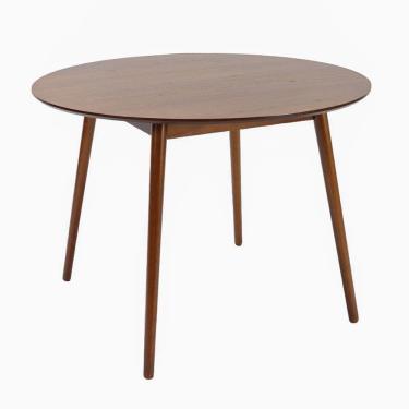 Imagem de Mesa de Jantar Finy Redonda Nacional Móveis 110 cm (largura) Base e Tampo Madeira Pinhão