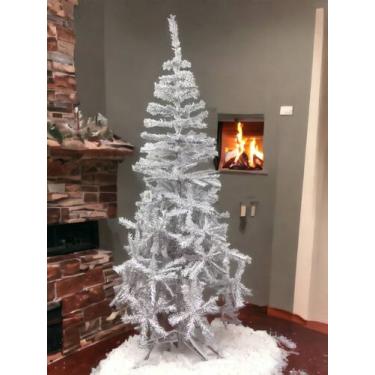 Imagem de Árvore De Natal Canadense Branco 1,80m Pinheiro 339 Galhos - TAIRA HOM