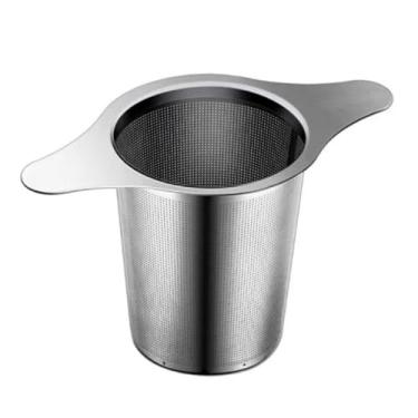 Imagem de Filtro de café com folhas de chá soltas, tamanho perfeito, bules para casa