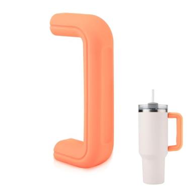 Imagem de 1 peça de alça para Stanley 1,134 g, alça de garrafa de água, capa protetora de silicone antiderrapante compatível com acessórios Stanley Tumbler, reutilizável