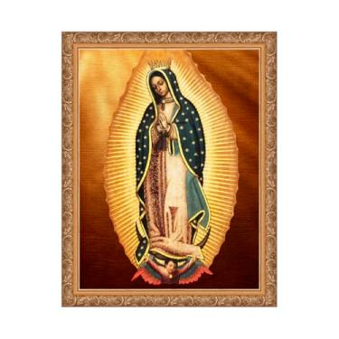 Imagem de Quadro Nossa Senhora de Guadalupe com moldura (PP)