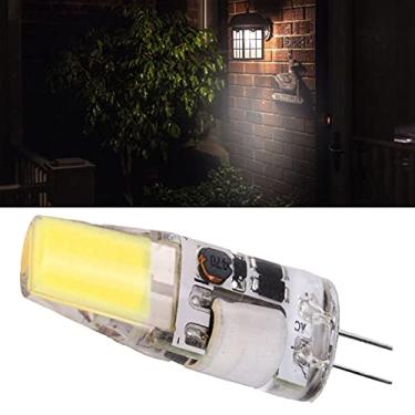 Imagem de Lâmpada LED COB G4, 5W 600LM luz branca suave, AC/DC 12V, vida útil de 50.0000H, para lustre, ventilador de teto, iluminação de armário