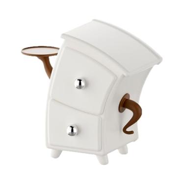 Imagem de LCSVCCXA Bandeja para brincos e joias, armário divisor, bandeja compacta multifuncional, organizador de maquiagem, caixa de maquiagem para pequenas,