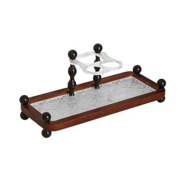 Imagem de BLWOTMOR Suporte para Escova de Dentes Elétrica, Suporte para Copo de Enxaguante Bucal, Prateleira de Armazenamento, Dispensador de Sabonete para Cozinha.