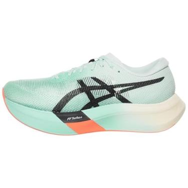 Imagem de ASICS Tênis de corrida unissex METASPEED Sky 3, Iluminado menta/preto, 40