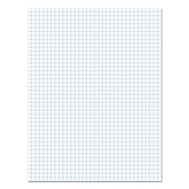 Imagem de Universal Cola Quadrille-Rule Top Pads, régua de quadrille (4 Sq/pol), 50 folhas brancas 8,5 x 11 folhas, dúzia