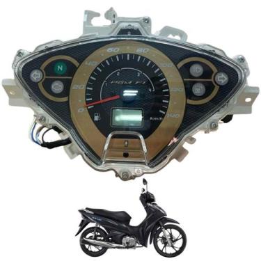 Imagem de Painel Completo Moto Biz 125 Ex Flex 2016 2017 - Premium