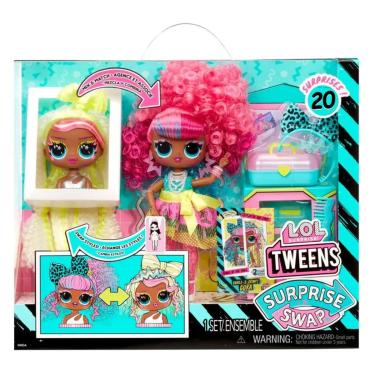 Imagem de Boneca LOL Surprise Swap Curls 2-Crimps Cora - MGA