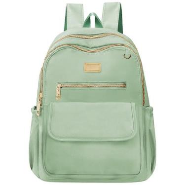 Imagem de Mochila Feminina Ajustavel Elegante Fechamento Top Trabalho Escola Fac