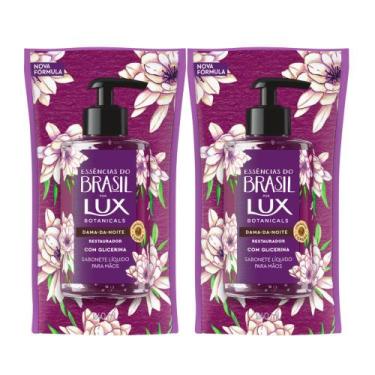Imagem de Kit 2 Sabonete Líquido Refil Lux Essências do Brasil Dama-da-Noite 240