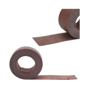 Imagem de Cinto De Couro Genuíno Marrom Escuro, 1/2 Polegada De Largura, 79 Pole