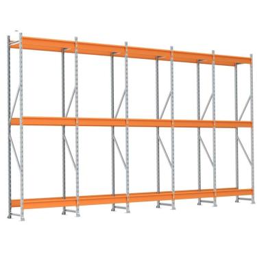 Imagem de Mini Porta Pallet 180 250kg 3 Nivel Kit 900x200x60 Sem Bande