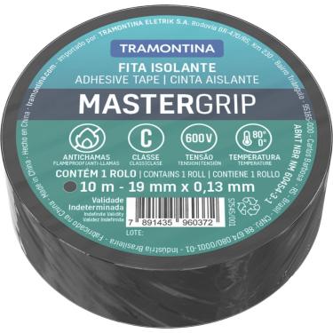 Imagem de Fita Isolante Classe C 0,13x19 mm Tramontina Preta 10 m