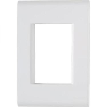 Imagem de Placa 3 Postos Juntos 4x2 Tramontina Liz Branca