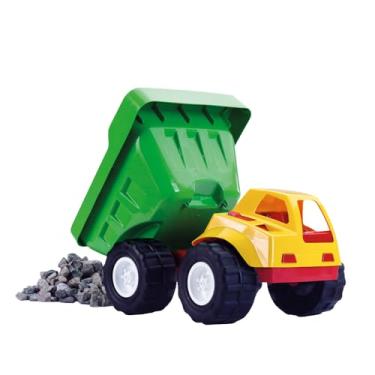Imagem de Caminhão Caçamba Truck Basculante Carrinho De Brinquedo 30cm Areia Pedra Sortido
